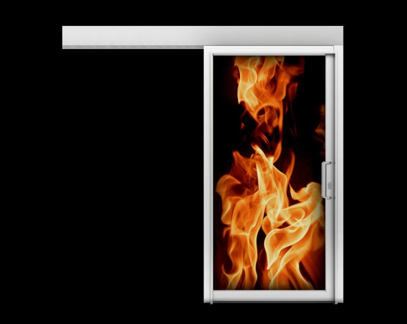 B15 - Single sliding door